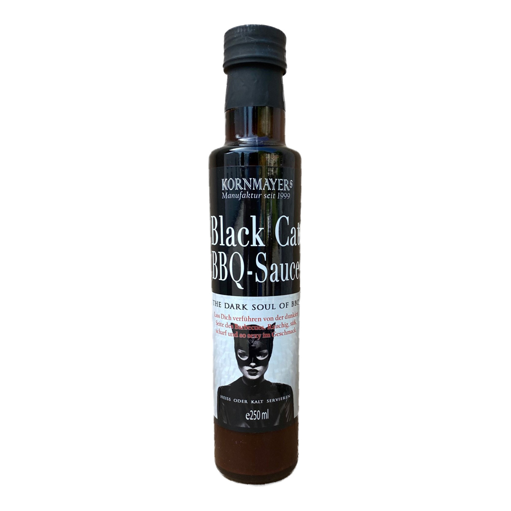 Black Cat Dunkle BBQ-Sauce 