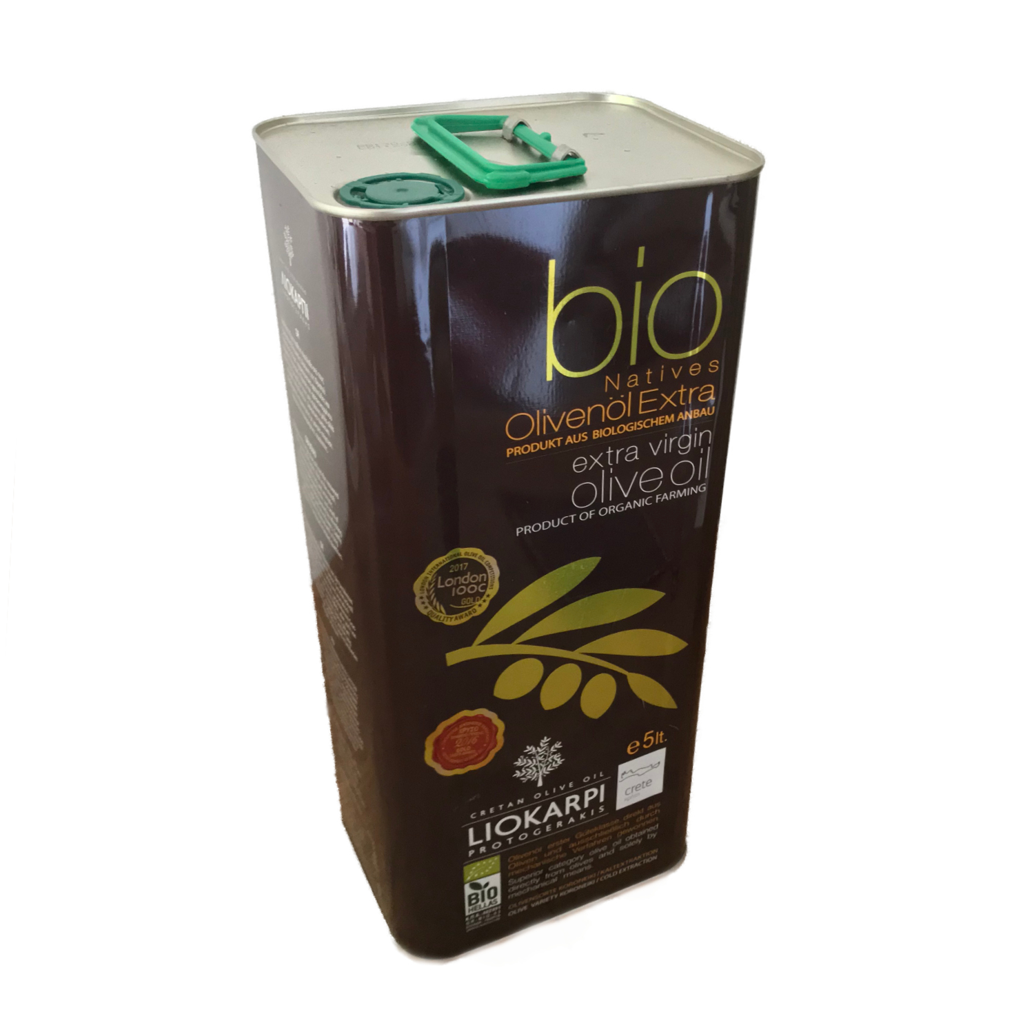 Liokarpi・Kretisches Olivenöl・5000 ml Kanister
